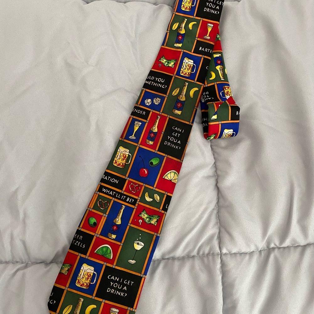 Mens Tie. Freshly dry cleaned